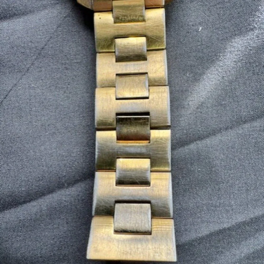Movado Bold Yellow Gold Ion Stainless Steel Men's Watch 3600665